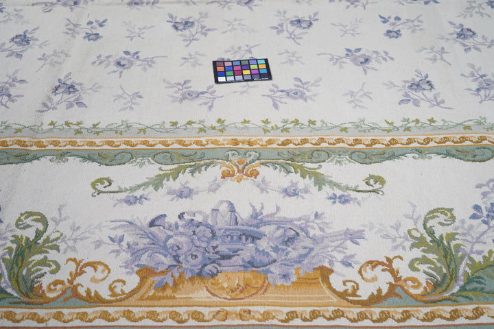 French Aubusson Design Rug 7'11'' x 9'11''