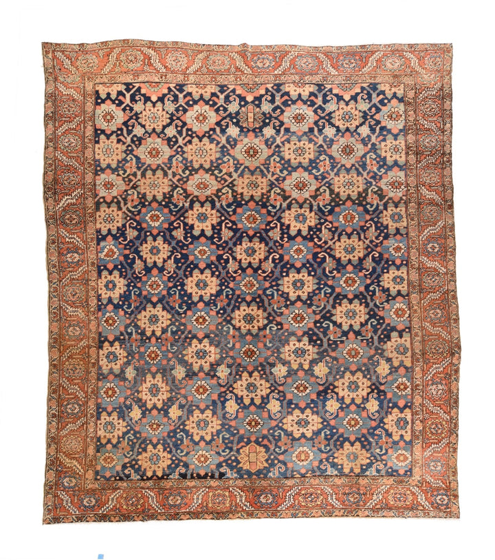 Antique Heriz Rug 9'10'' x 11'4''