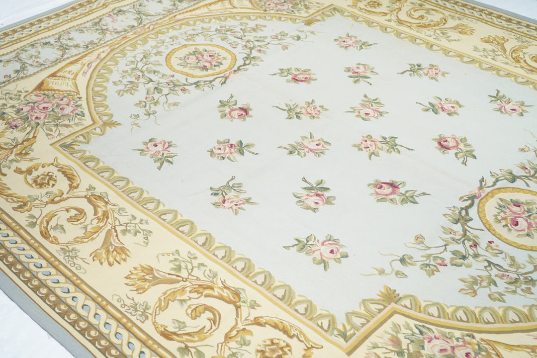 Aubusson Rug 7'9'' x 9'11''