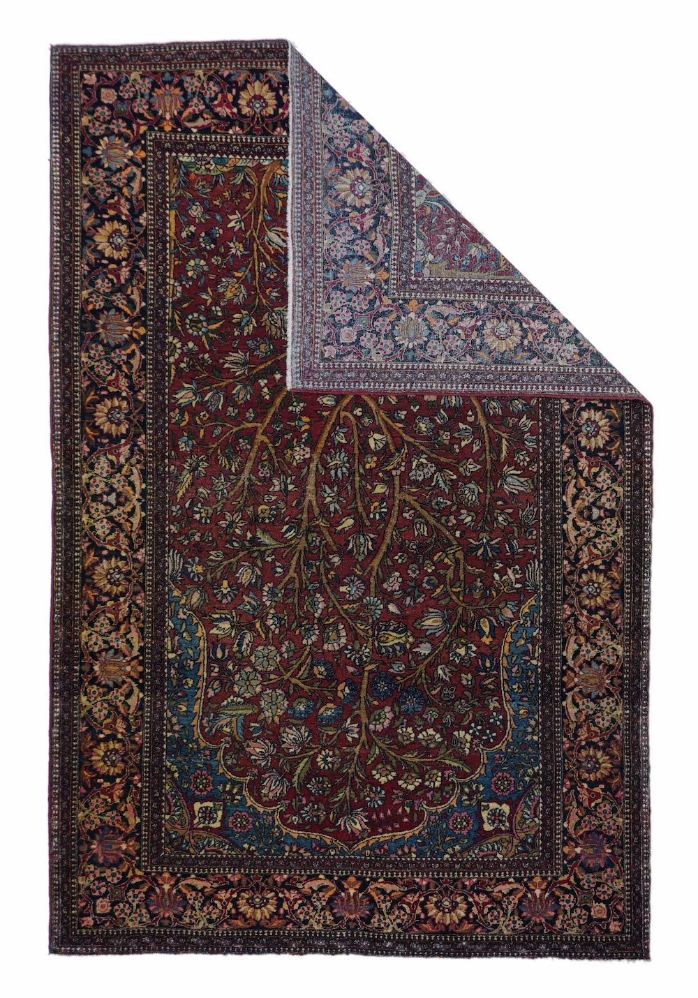 Antique Isfahan Rug 4'7'' x 7'1''