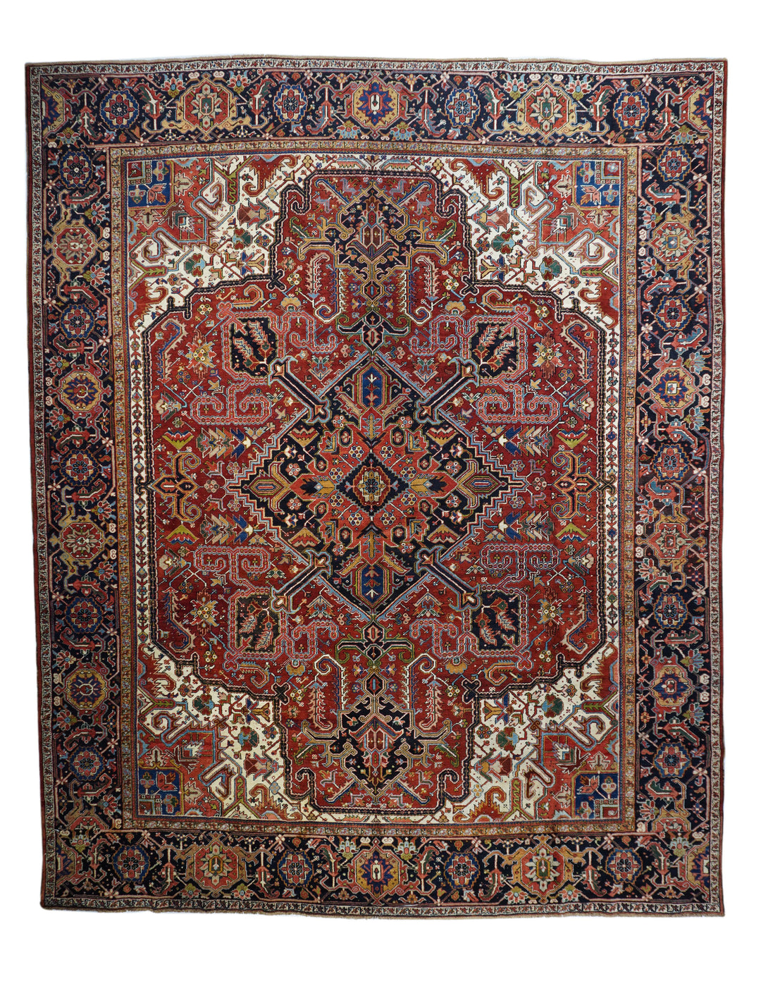 Vintage Heriz Rug 11'6'' x 14'1''