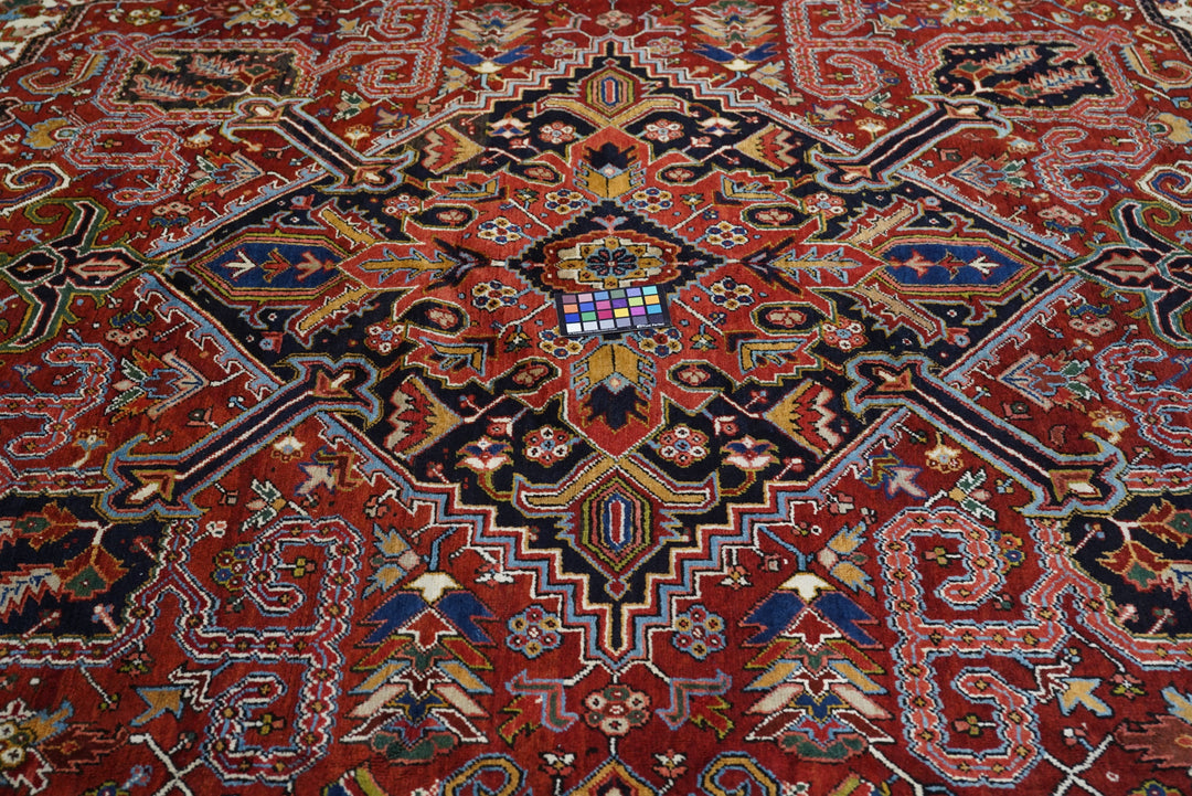 Vintage Heriz Rug 11'6'' x 14'1''