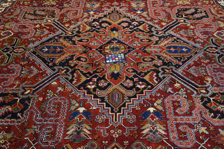 Vintage Heriz Rug 11'6'' x 14'1''