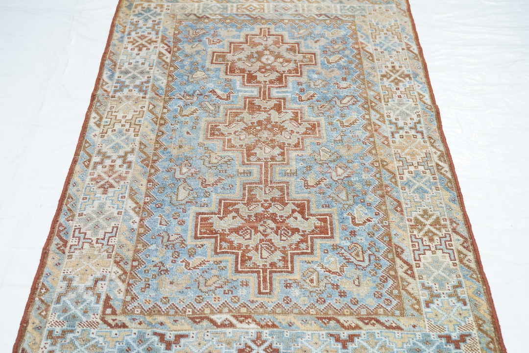 Antique Persian Shiraz Rug 3'1'' x 4'9''