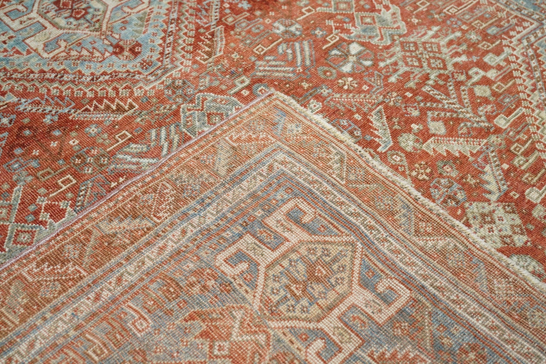 Antique Qashqai Rug 5'2'' x 8'3''