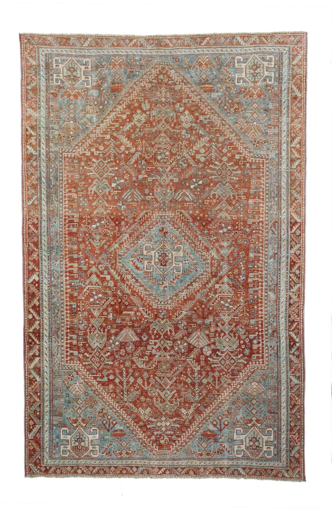 Antique Qashqai Rug 5'2'' x 8'3''