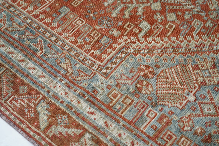 Antique Qashqai Rug 5'2'' x 8'3''