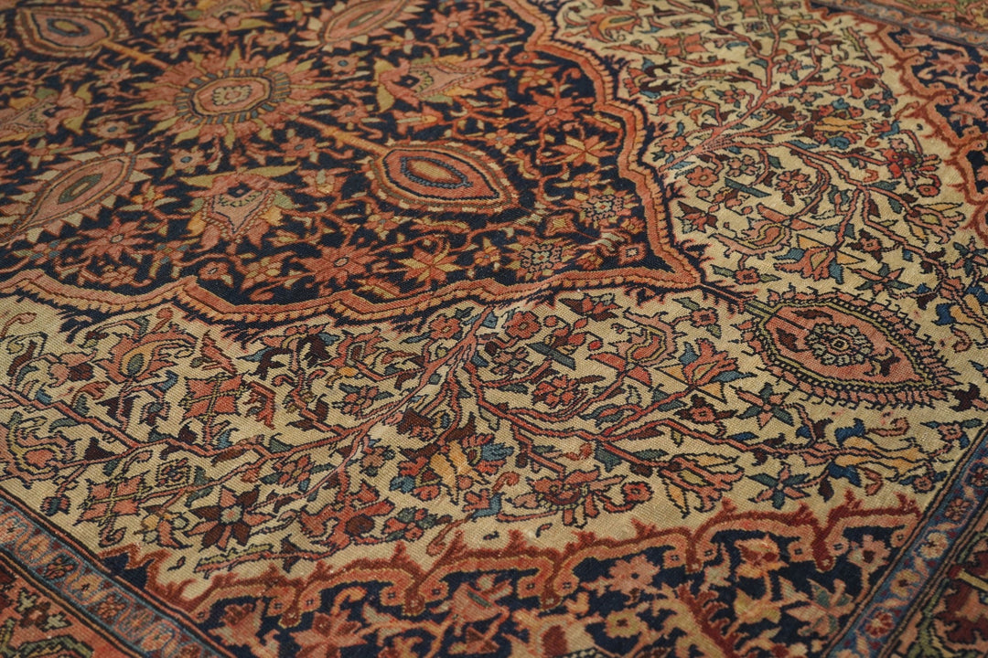 Antique Malayer Rug 4'7'' x 6'8''