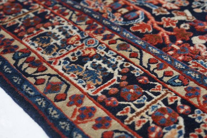 Antique Farahan Sarouk Rug 3'8'' x 4'10''