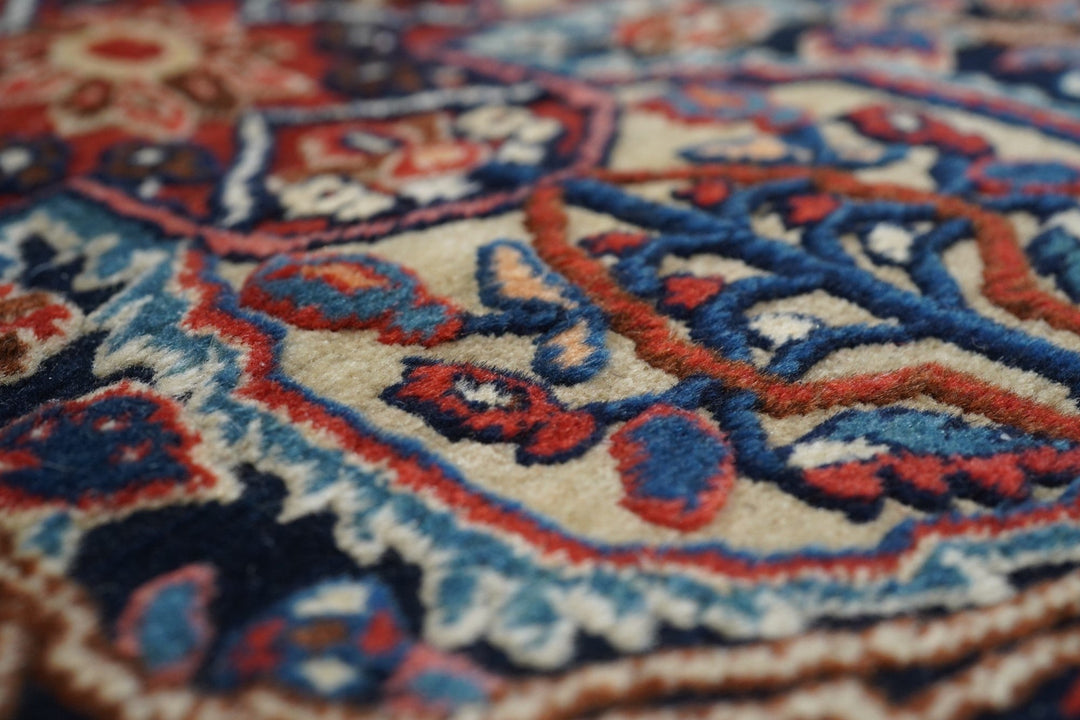 Antique Farahan Sarouk Rug 3'8'' x 4'10''