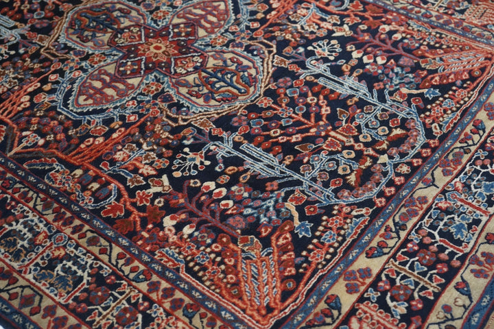 Antique Farahan Sarouk Rug 3'8'' x 4'10''