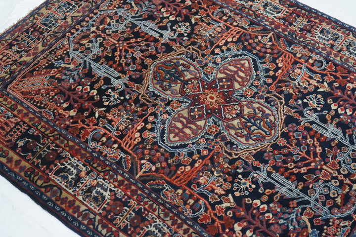 Antique Farahan Sarouk Rug 3'8'' x 4'10''