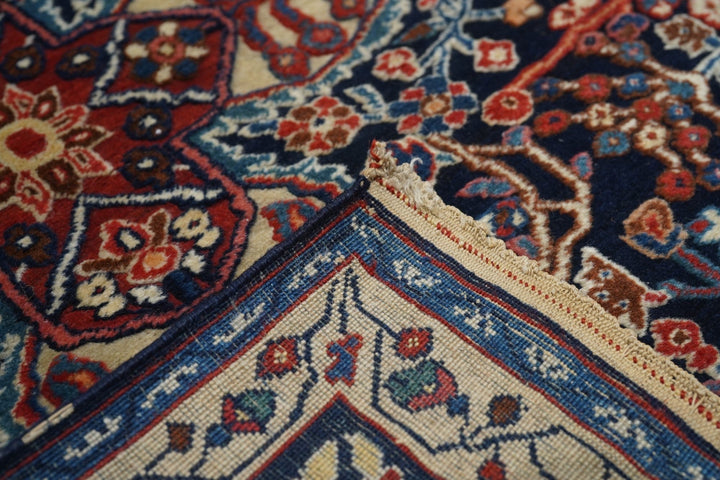 Antique Farahan Sarouk Rug 3'8'' x 4'10''