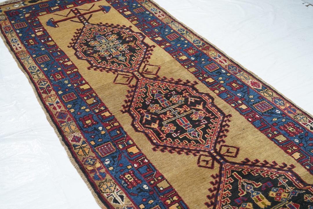 Antique Bakshayesh Rug 3'6'' x 14'3''