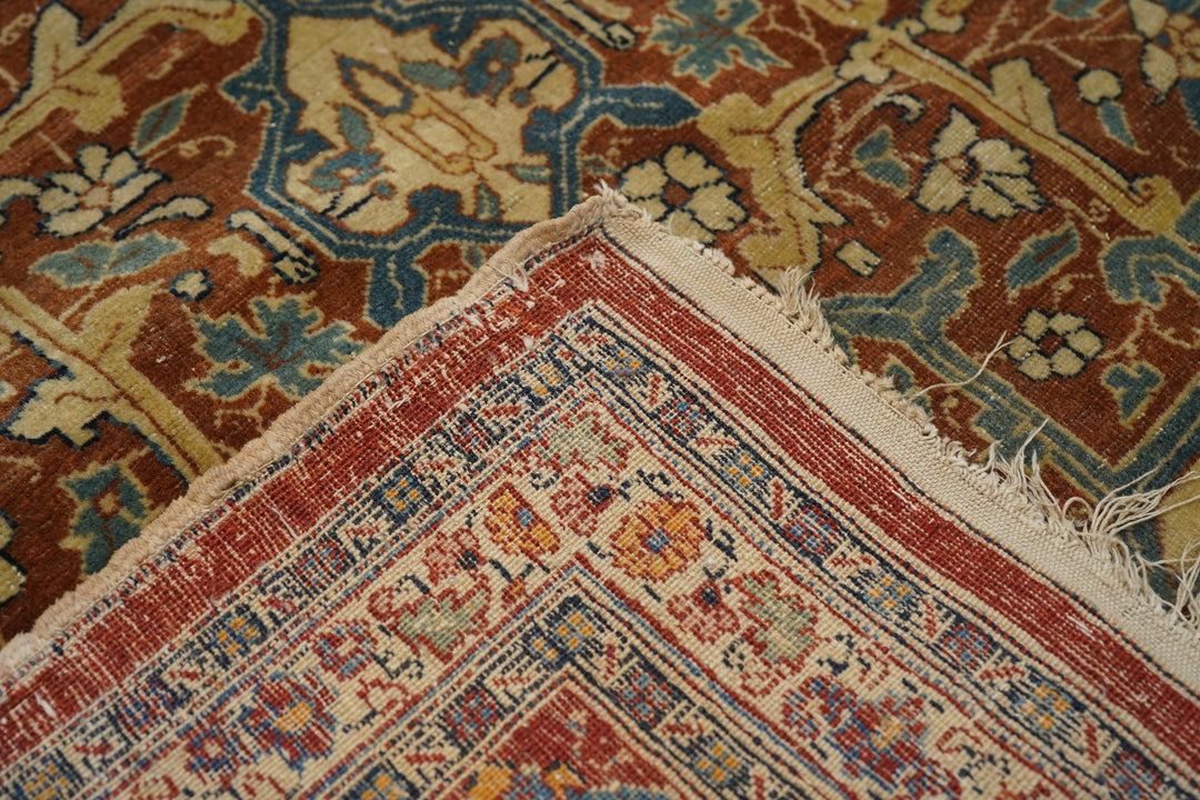 Antique Haji Jalili Tabriz Rug 8'9'' x 12'0''