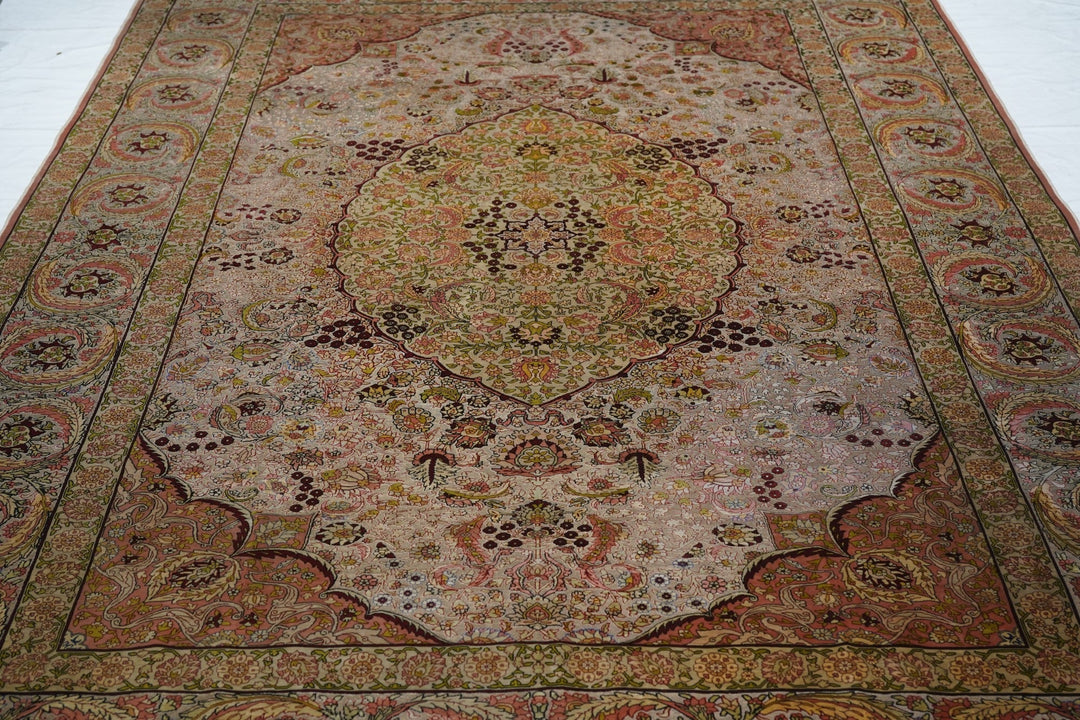 Vintage Hereke Rug 6'11'' x 10'3''