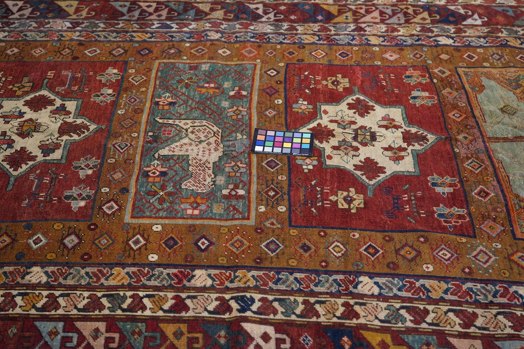 Antique Kazak Rug 5'10'' x 13'8''