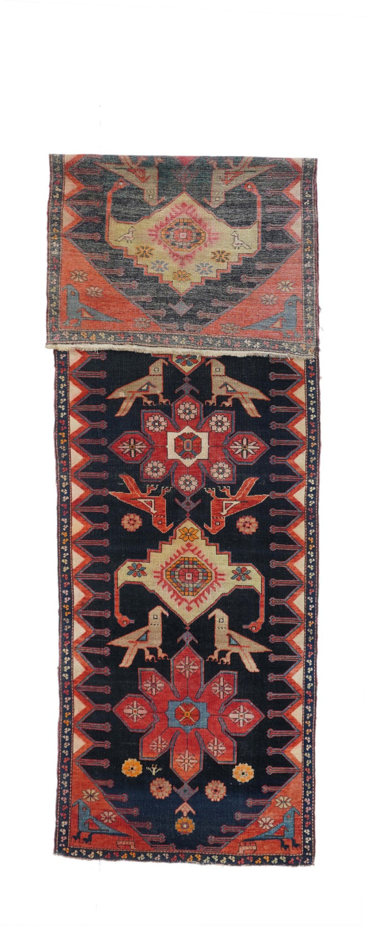 Antique Karabagh Runner 3'2'' x 12'2''