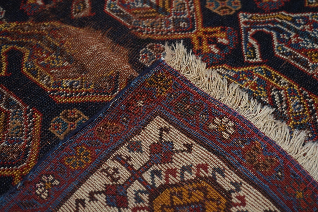 Antique Khamseh Rug 5'9'' x 7'5''