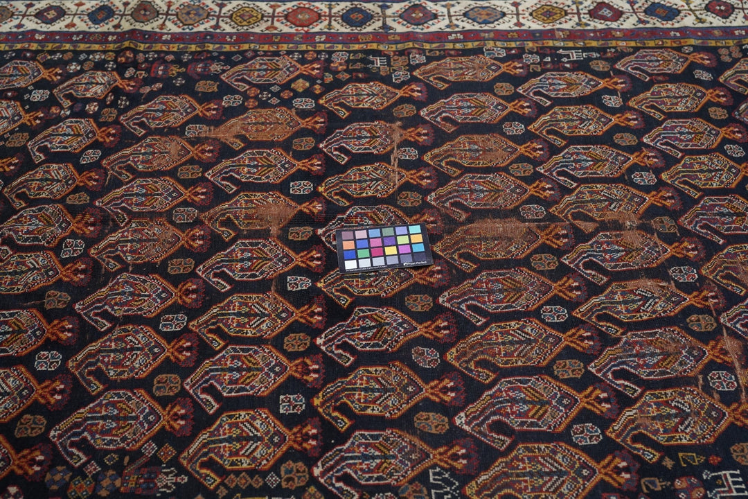 Antique Khamseh Rug 5'9'' x 7'5''