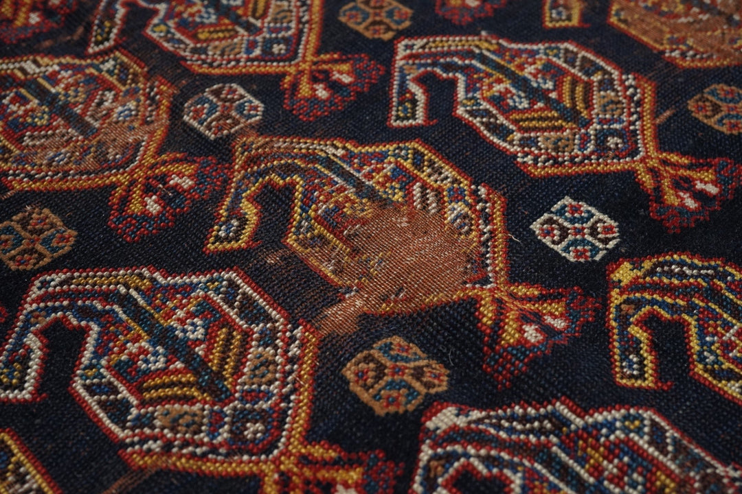 Antique Khamseh Rug 5'9'' x 7'5''