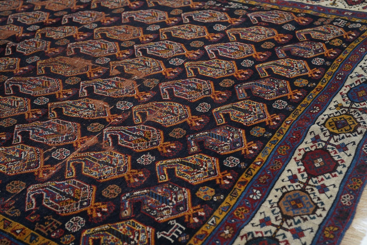 Antique Khamseh Rug 5'9'' x 7'5''