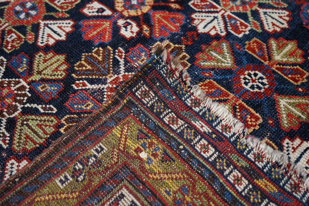 Antique Qashqai Rug 4'6'' x 8'2''