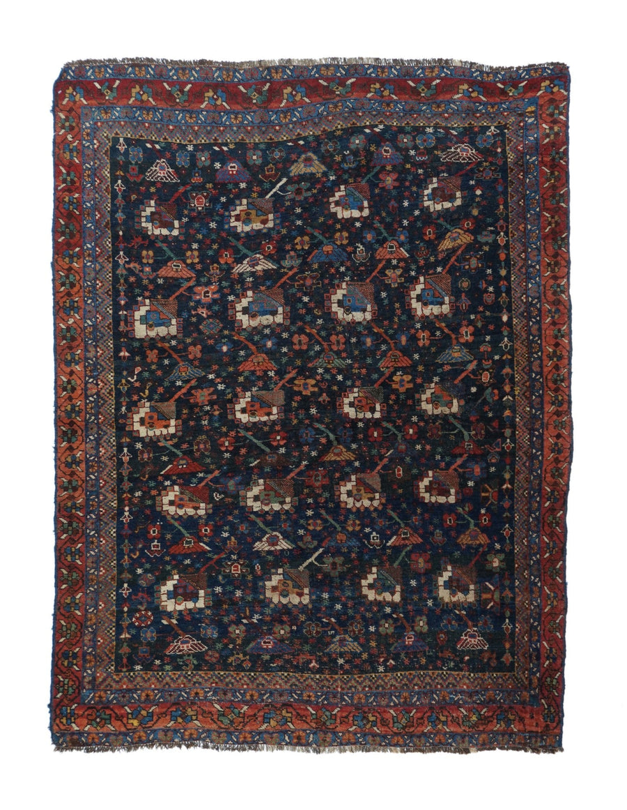 Antique Bidjar Rug 4'3'' x 5'6''