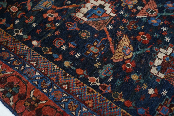 Antique Bidjar Rug 4'3'' x 5'6''