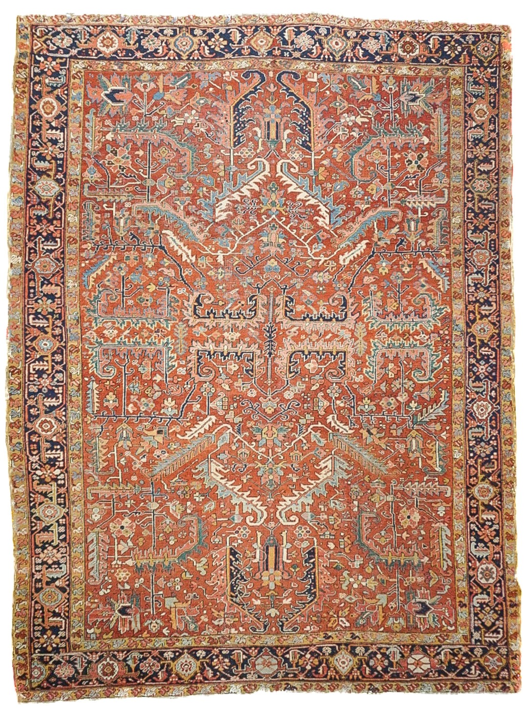 Antique Heriz Rug 9'2'' x 12'2''