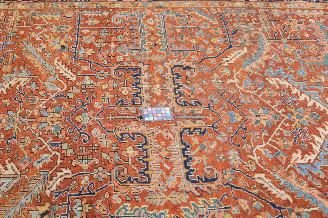 Antique Heriz Rug 9'2'' x 12'2''