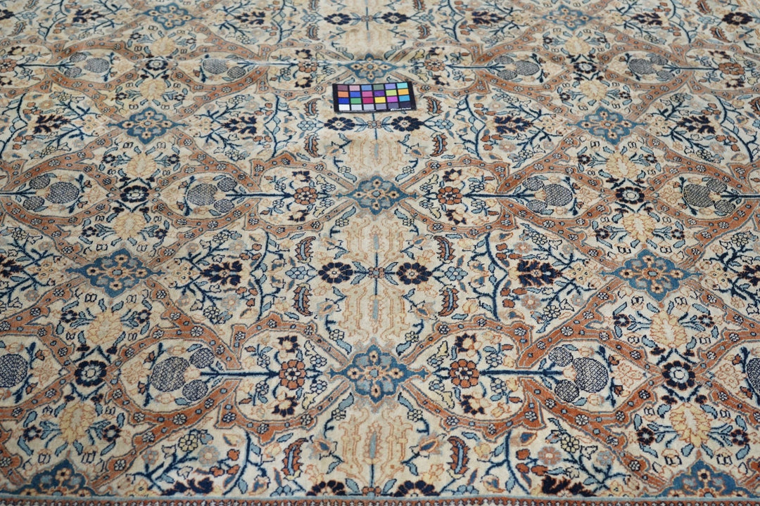 Antique Haji Jalili Tabriz Rug 9'1'' x 12'10''