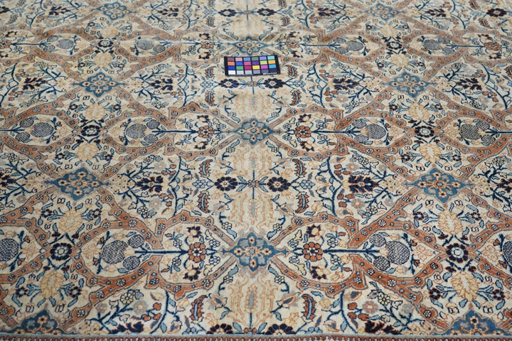 Antique Haji Jalili Tabriz Rug 9'1'' x 12'10''