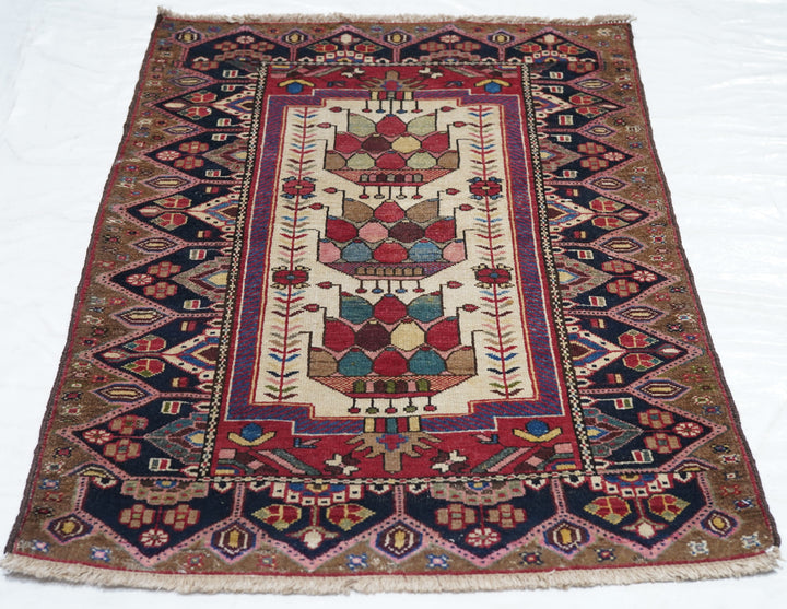 Antique Tafresh Rug 2'7'' x 3'10''