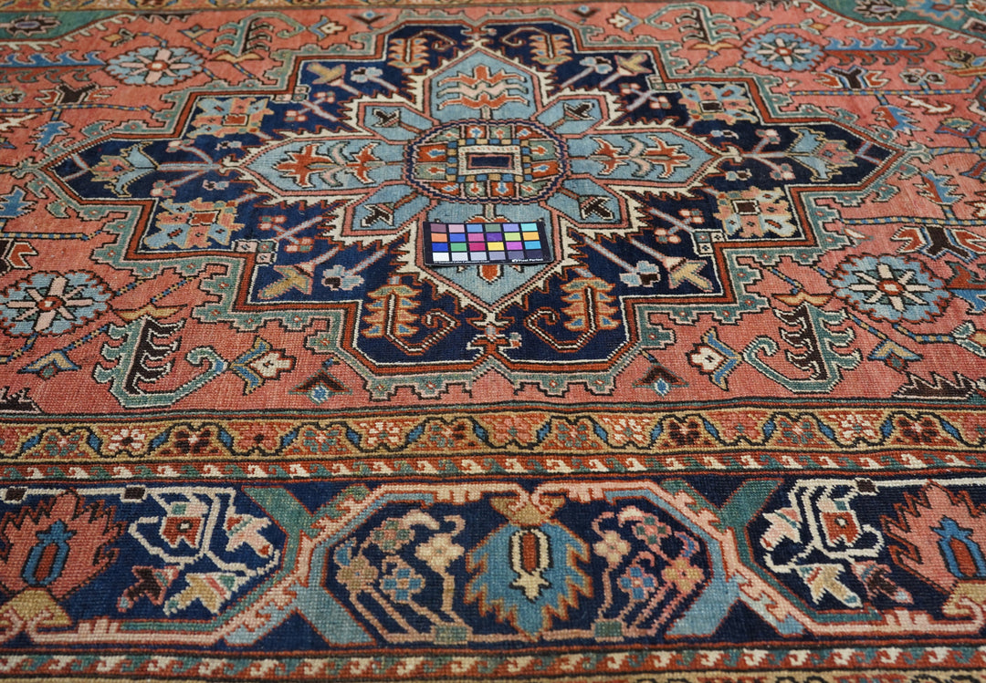 Antique Heriz Rug 6'8'' x 10'6''