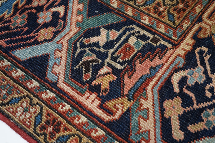 Antique Heriz Rug 6'8'' x 10'6''