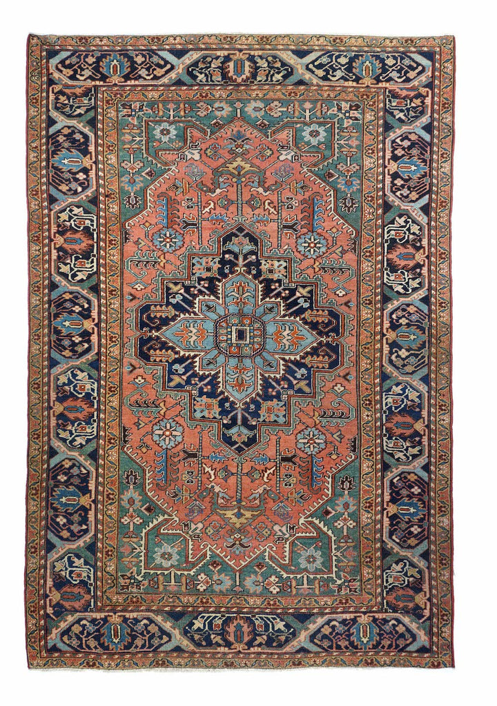 Antique Heriz Rug 6'8'' x 10'6''