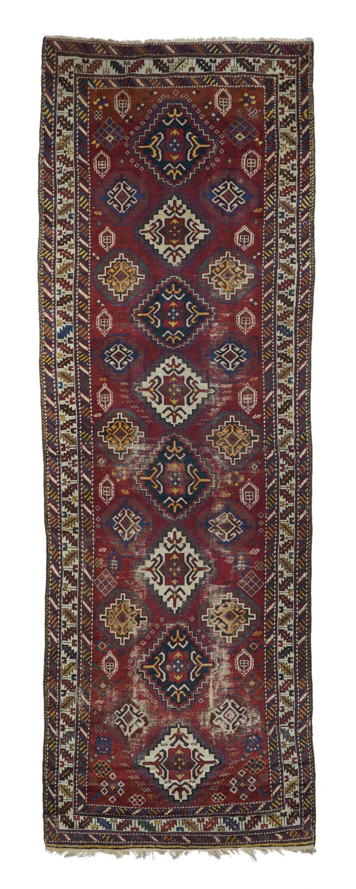 Antique Kuba Rug 4'2'' x 12'6''