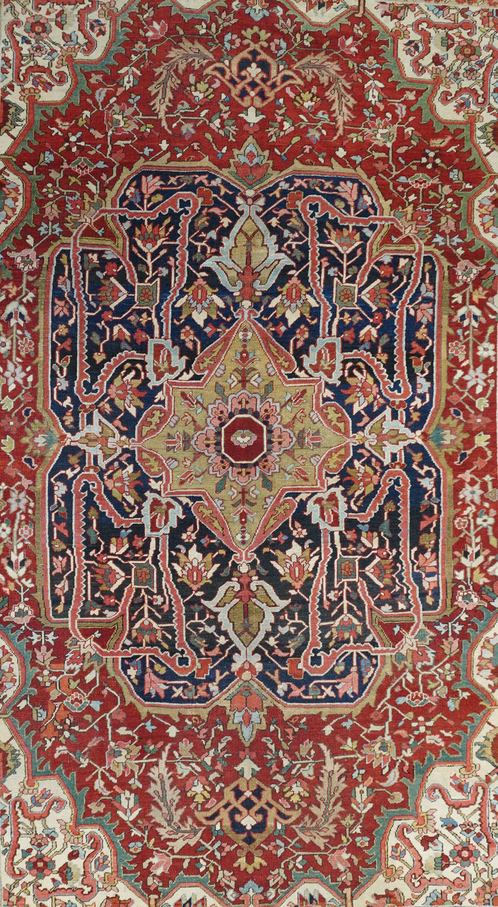 Antique Serapi Rug 8'7'' x 12'4''