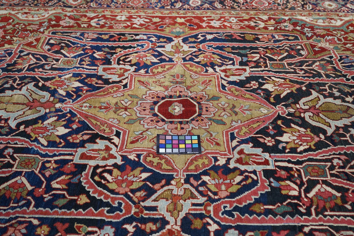 Antique Serapi Rug 8'7'' x 12'4''