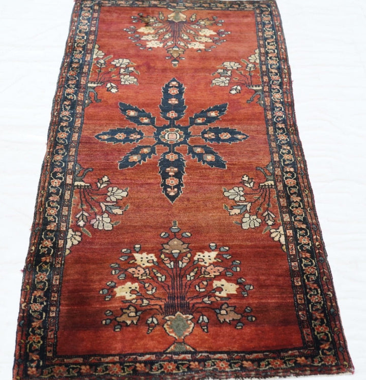 Antique Sarouk Rug 2'1'' x 4'10''