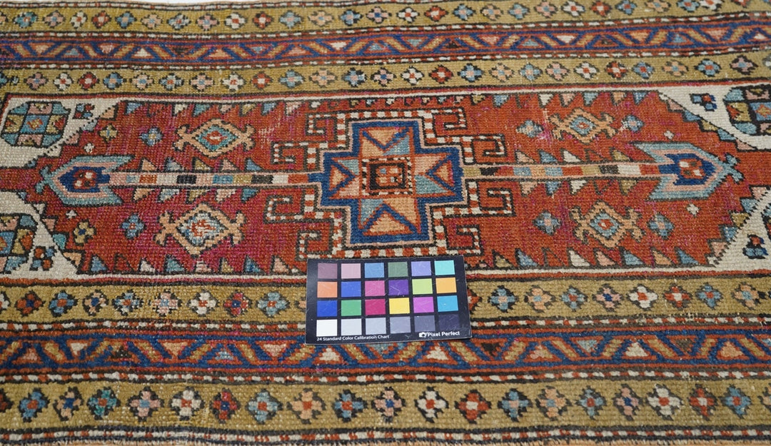 Antique Heriz Rug 2'2'' x 4'0"