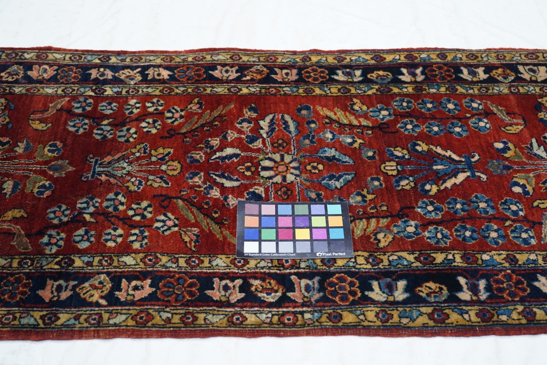 Antique Mohajeran Sarouk Rug 2'0" x 4'0"