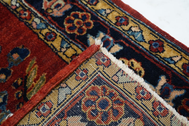 Antique Mohajeran Sarouk Rug 2'0" x 4'0"