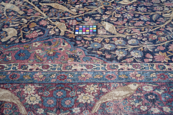 Antique Kerman Rug 8'8'' x 11'8''