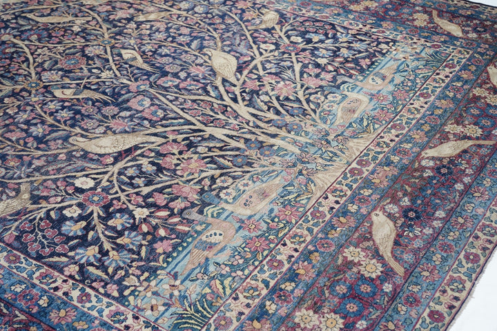 Antique Kerman Rug 8'8'' x 11'8''