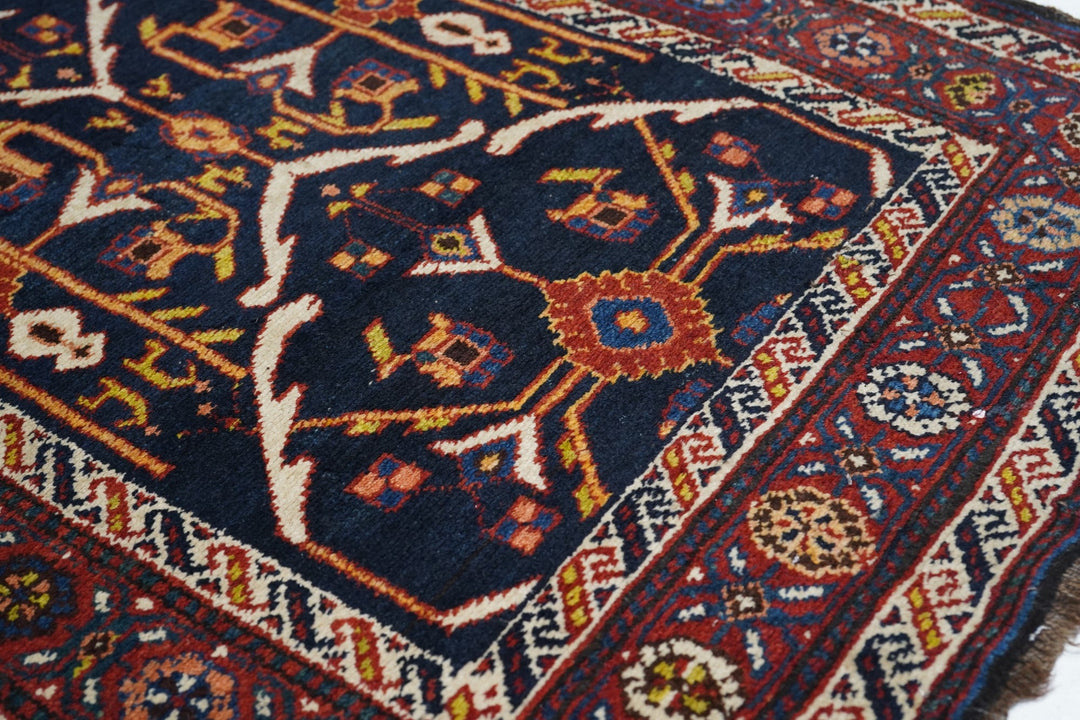 Antique Bakhtiari Runner 3'0'' x 9'0''