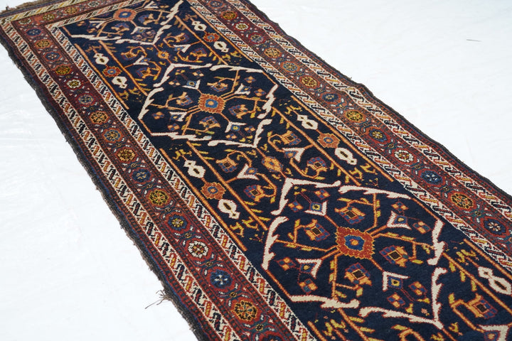 Antique Bakhtiari Runner 3'0'' x 9'0''