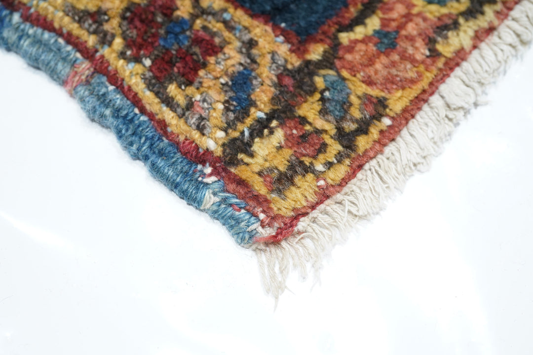 Antique Heriz Rug 9'1'' x 11'2''