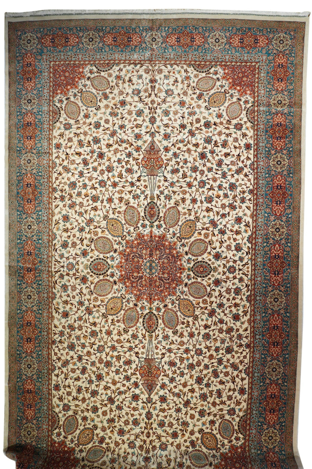 Vintage Tabriz Rug 11'7'' x 19'4''